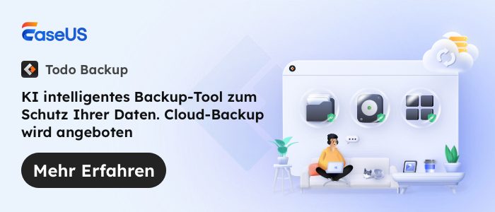 Offizielles deutsches EaseUS-Todo-Backup-Werbemittel.